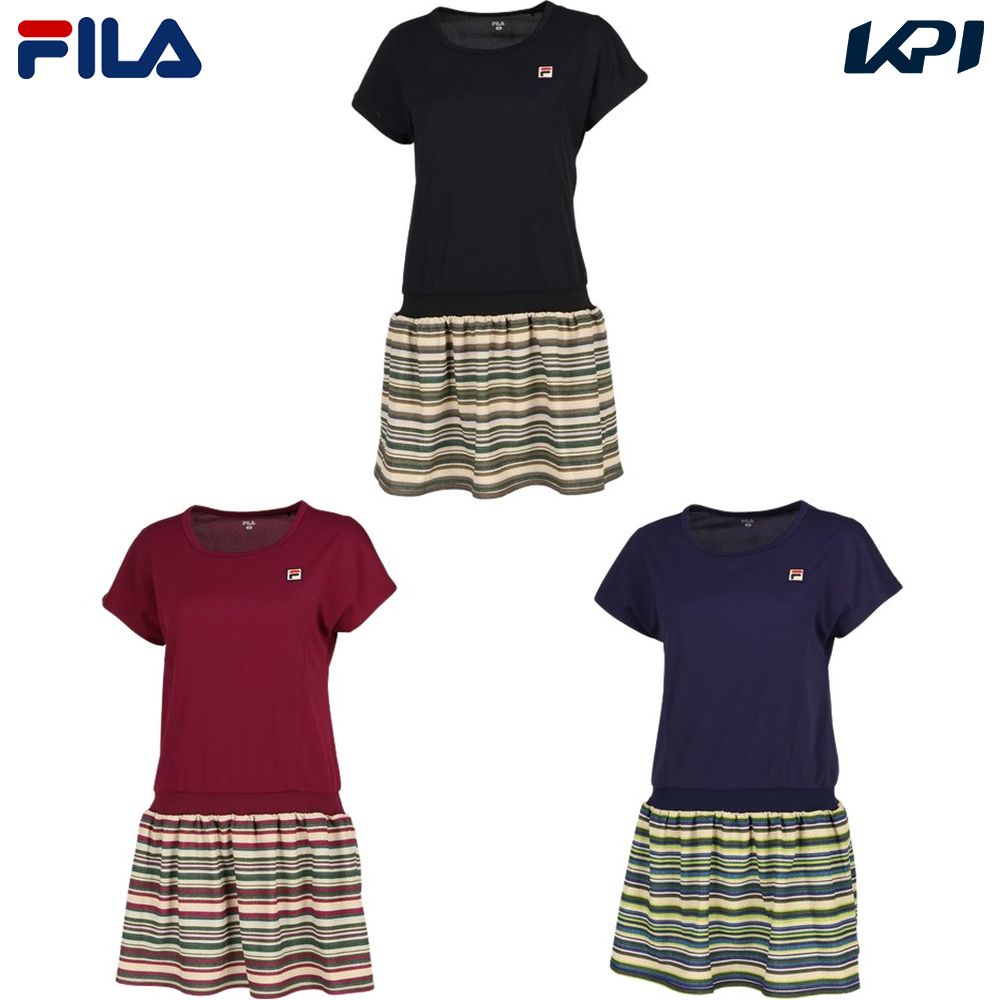 フィラ FILA テニスウェア レディース ワンピース VL2695 2023FW｜kpi