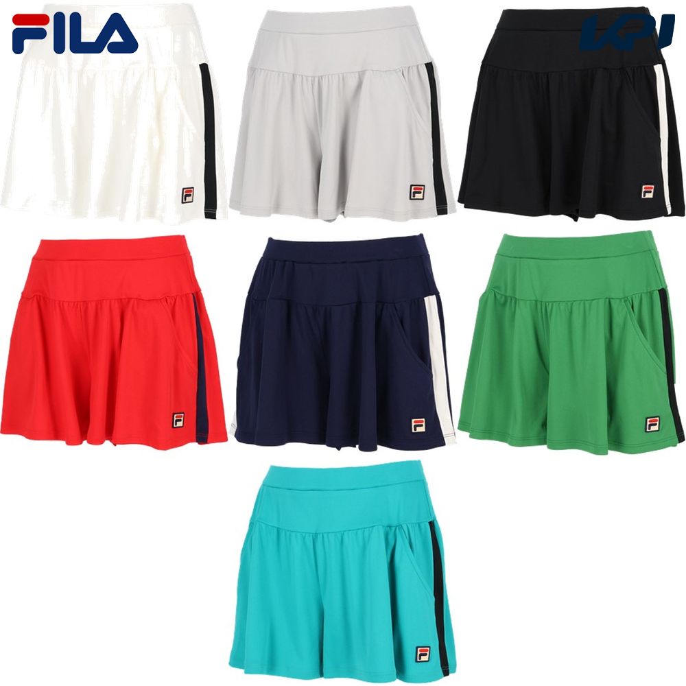 フィラ FILA テニスウェア レディース キュロットパンツ VL2700 2023FW 