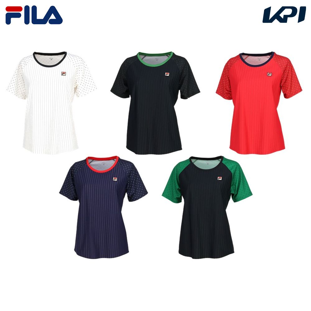 フィラ FILA テニスウェア レディース ゲームシャツ VL2714 2023FW 