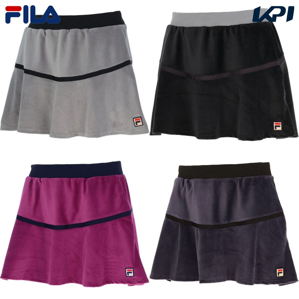 フィラ FILA テニスウェア レディース スコート VL2730 2023FW 