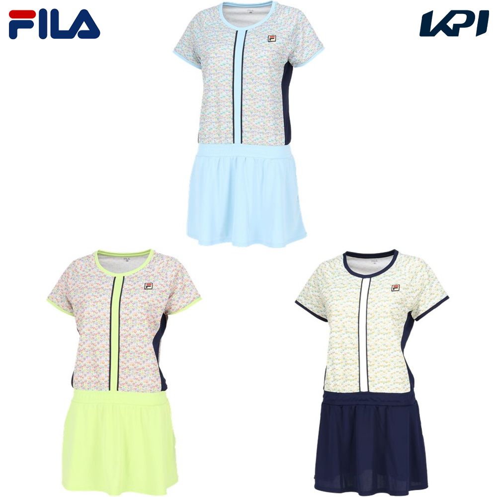 フィラ FILA テニスウェア レディース ワンピース VL2811 2024SS