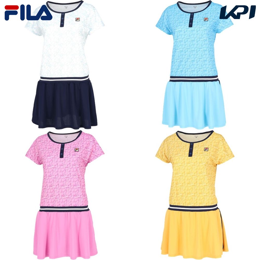 フィラ FILA テニスウェア レディース ワンピース VL2831 2024SS :VL2831:KPI