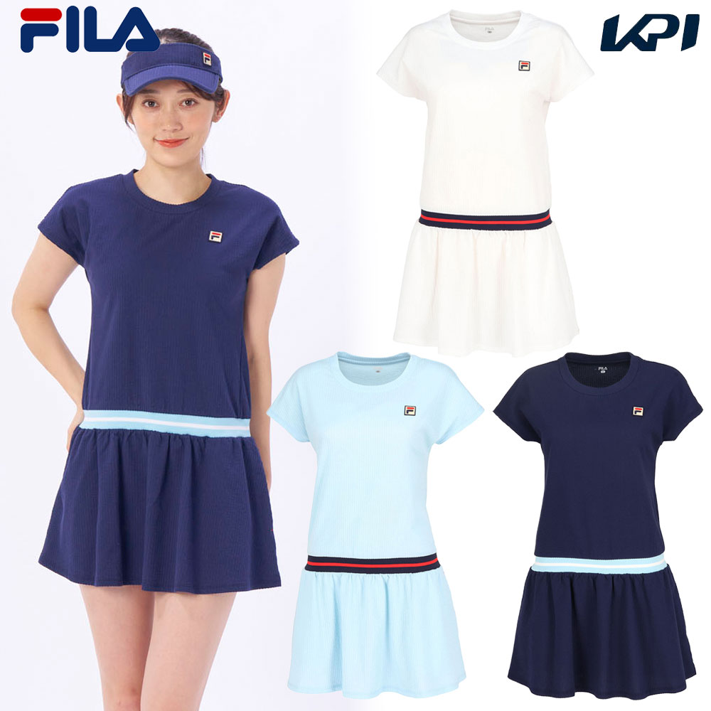 フィラ FILA テニスウェア レディース ワンピース VL2852 2024SS