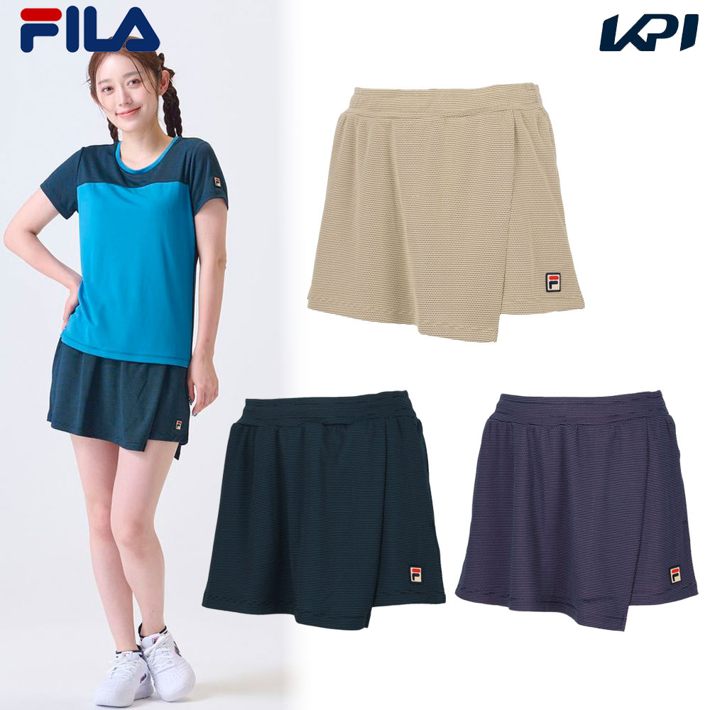 フィラ FILA テニスウェア レディース   ショートパンツ VL2923 2024FW