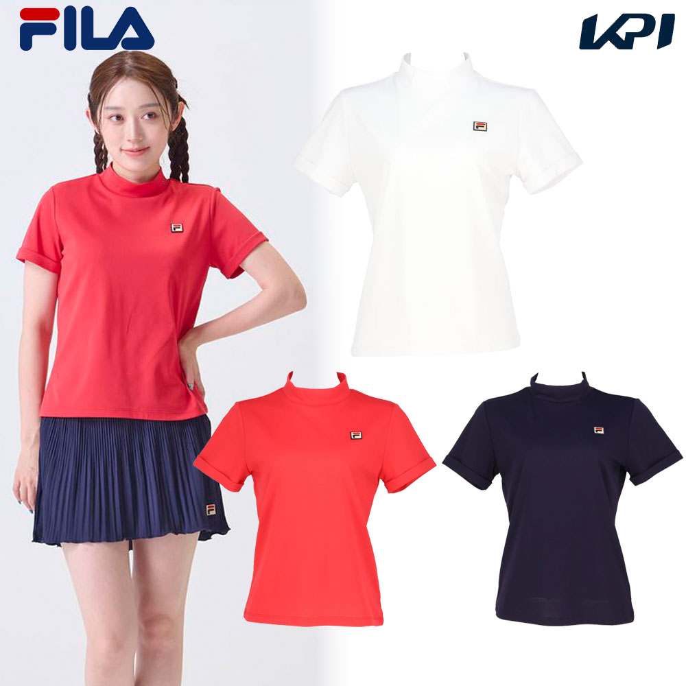 フィラ FILA テニスウェア レディース ゲームシャツ VL2938 2024FW