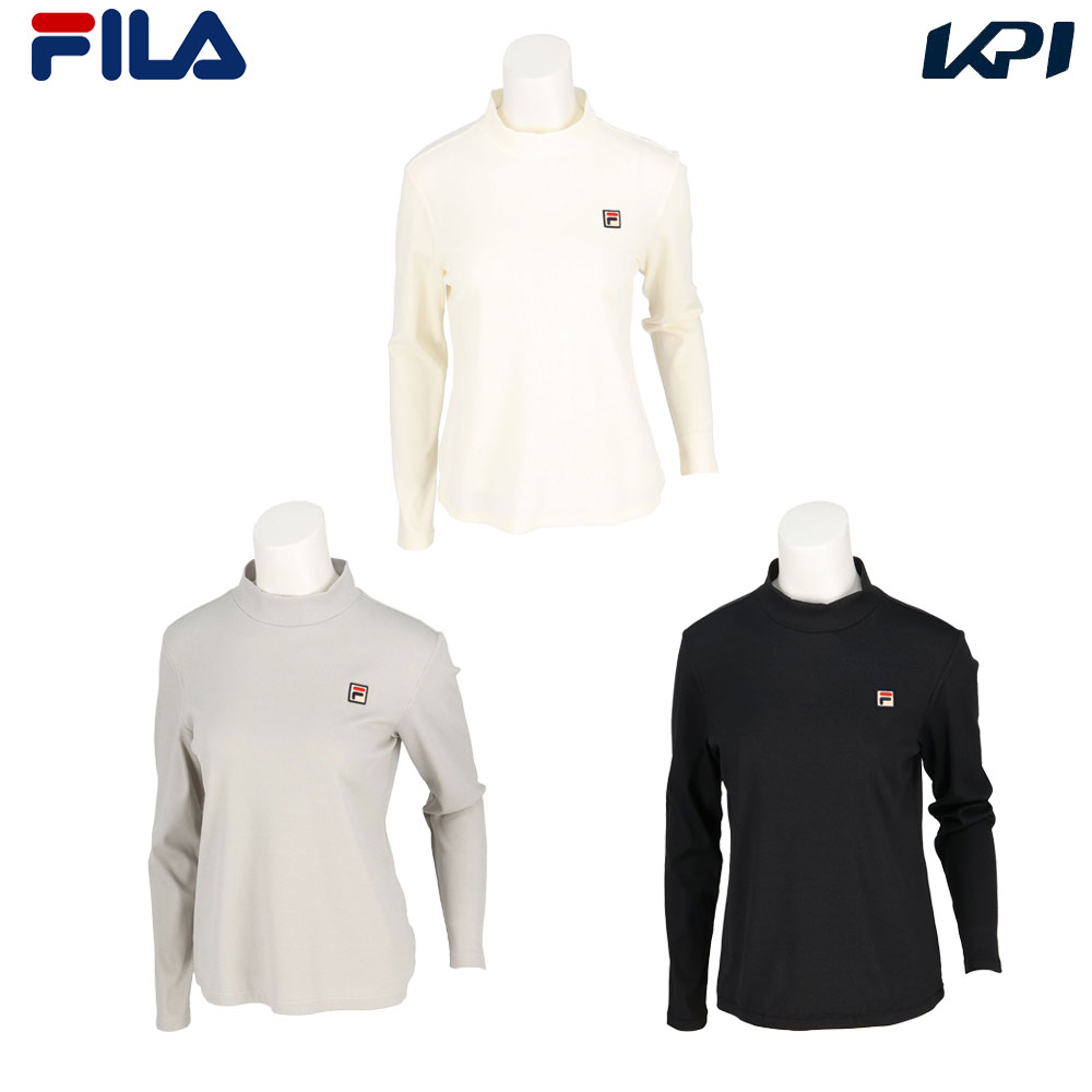 フィラ FILA テニスウェア レディース ロングスリーブシャツ VL2943 2024FW