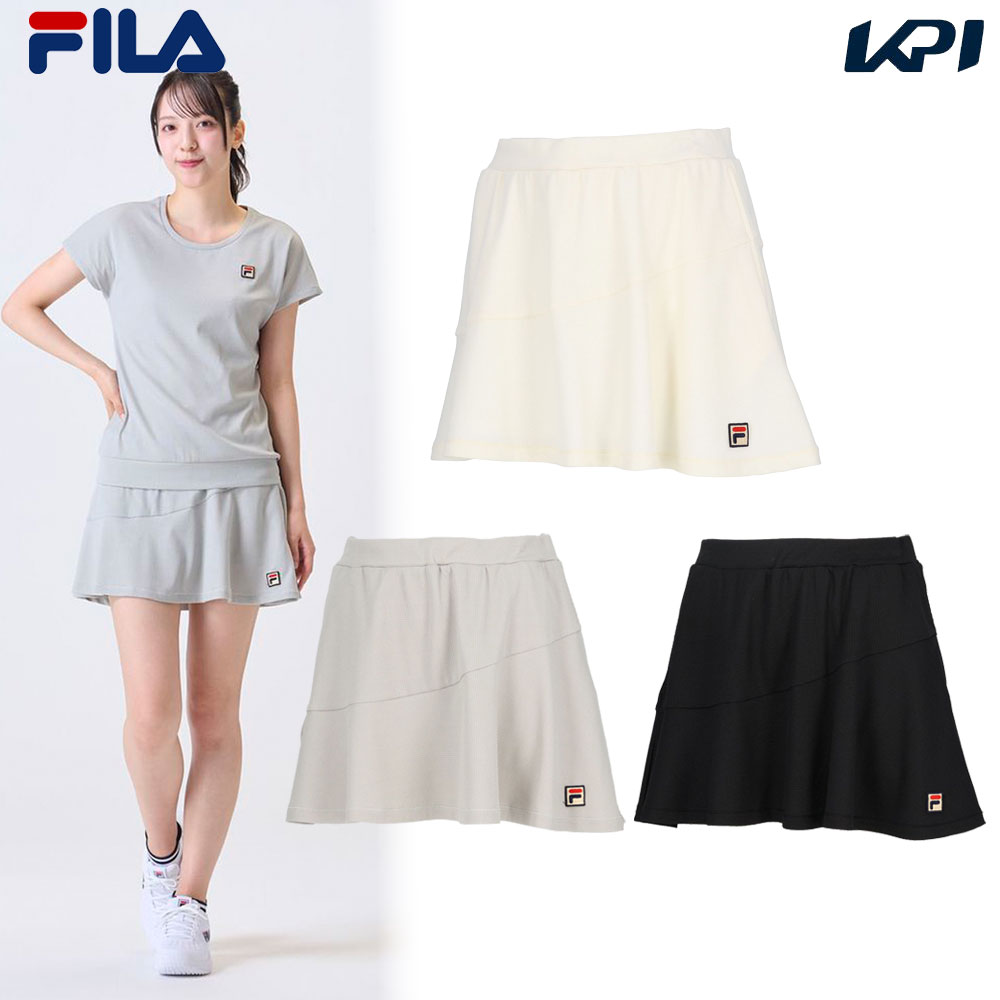 フィラ FILA テニスウェア レディース スコート VL2944 2024FW