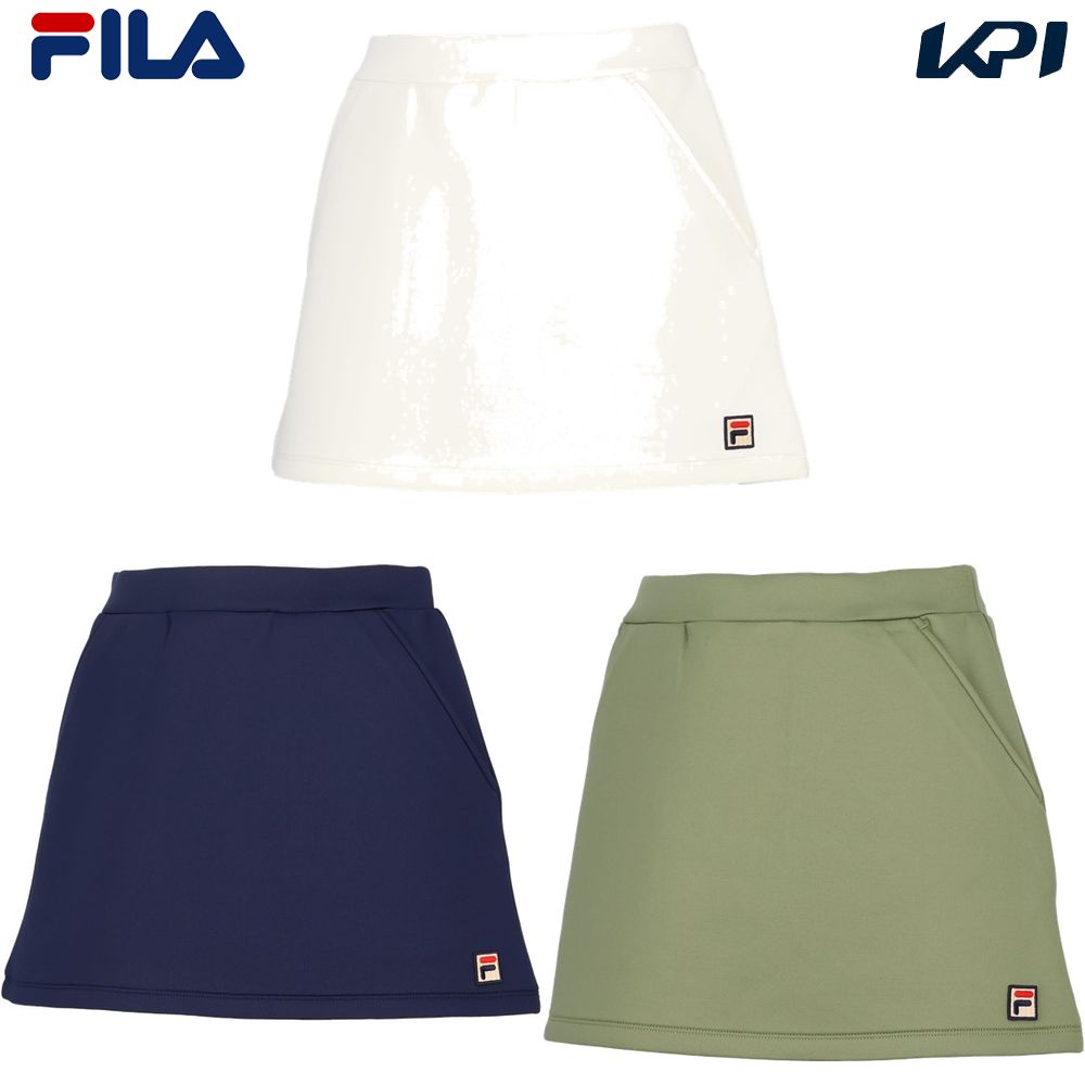 フィラ FILA テニスウェア レディース スコート VL2961 2024FW