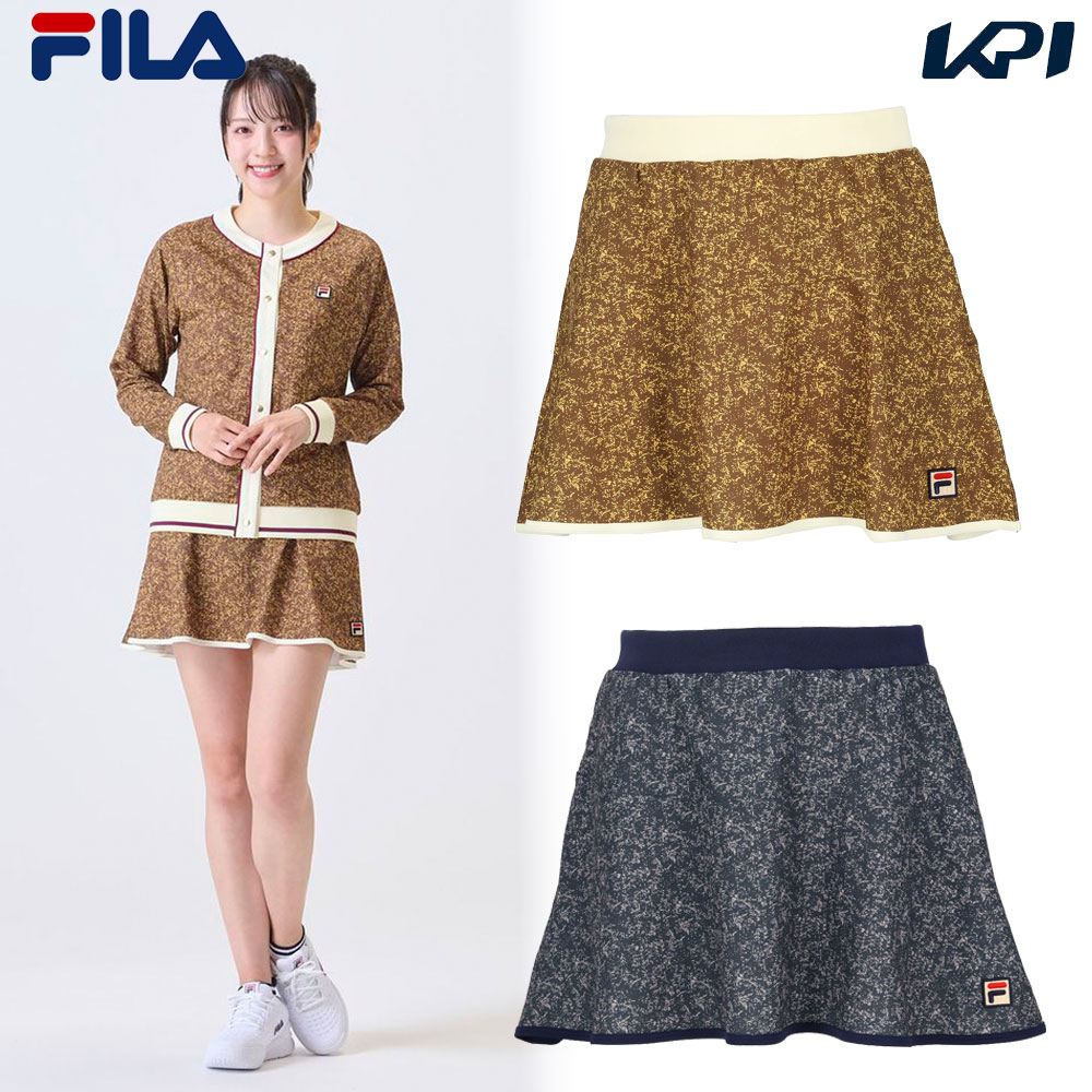 フィラ FILA テニスウェア レディース スコート VL2964 2024FW