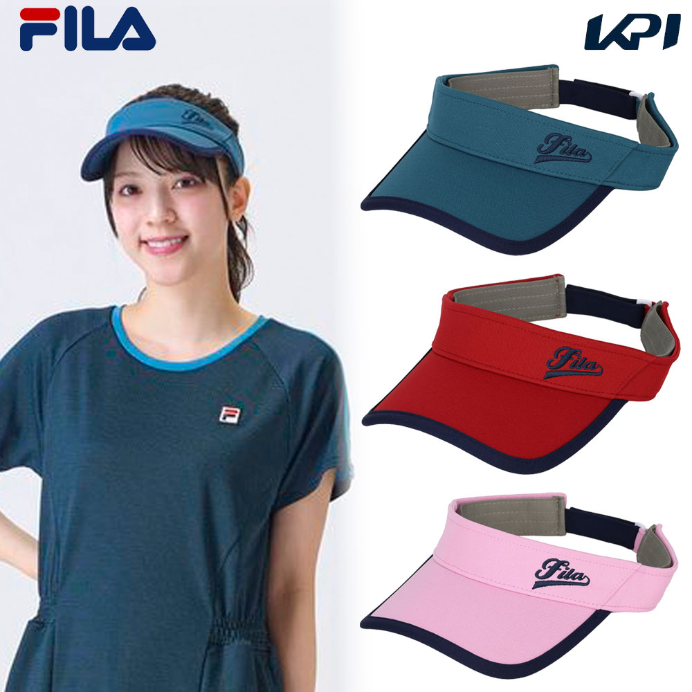 FILA フィラ テニスキャップ・バイザー レディース サンバイザー