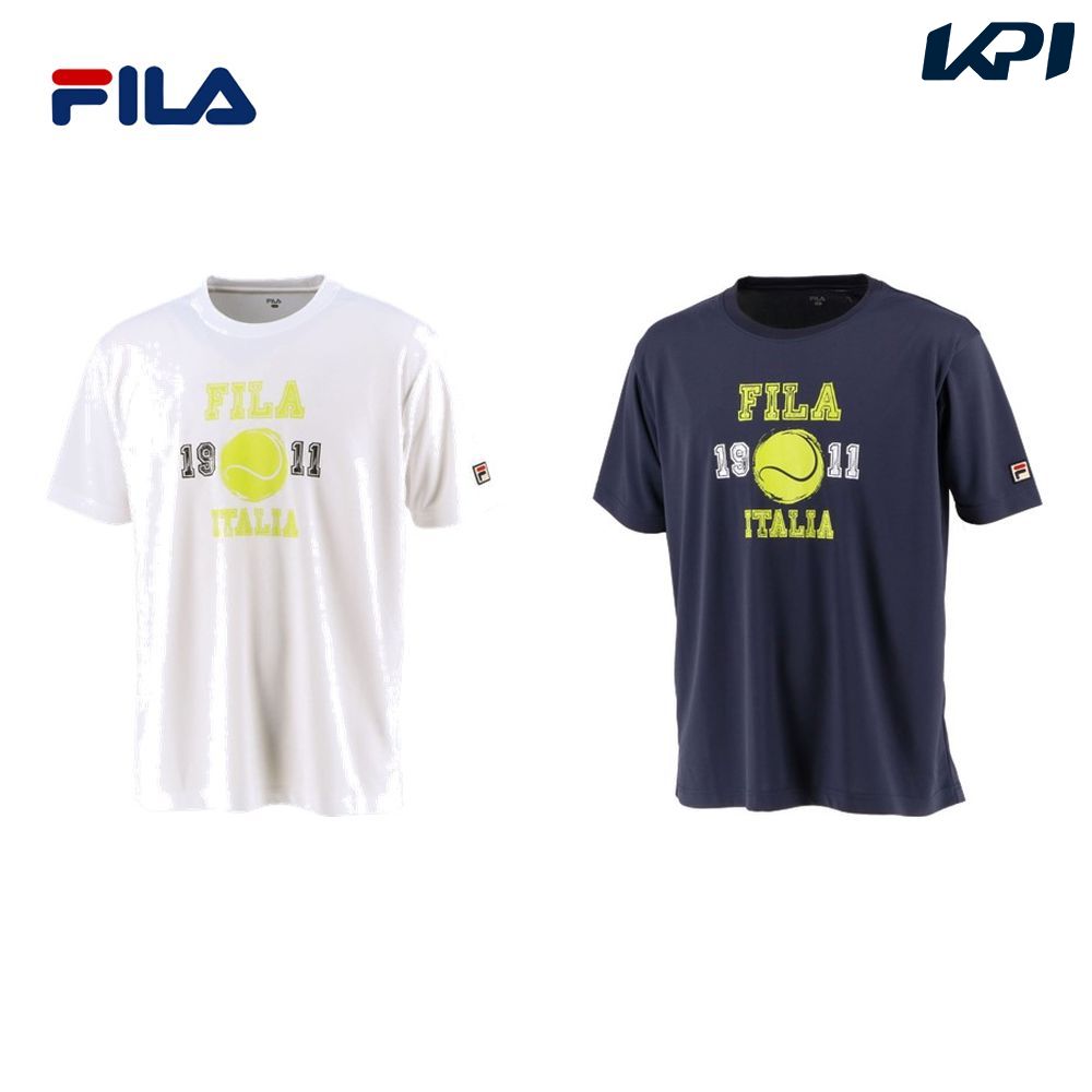 フィラ FILA テニスウェア メンズ  グラフィックTシャツ VM5569 2022SS