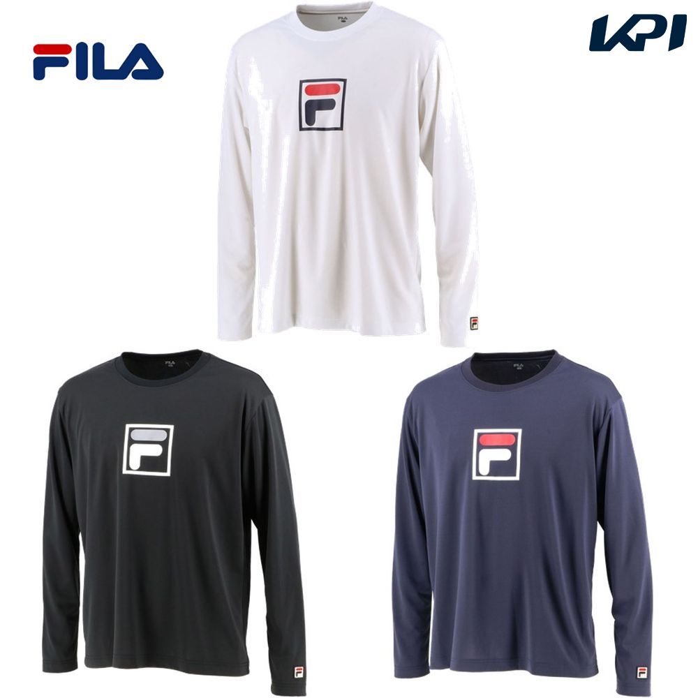 フィラ FILA テニスウェア メンズ  グラフィックロングスリーブTシャツ VM5571 2022SS