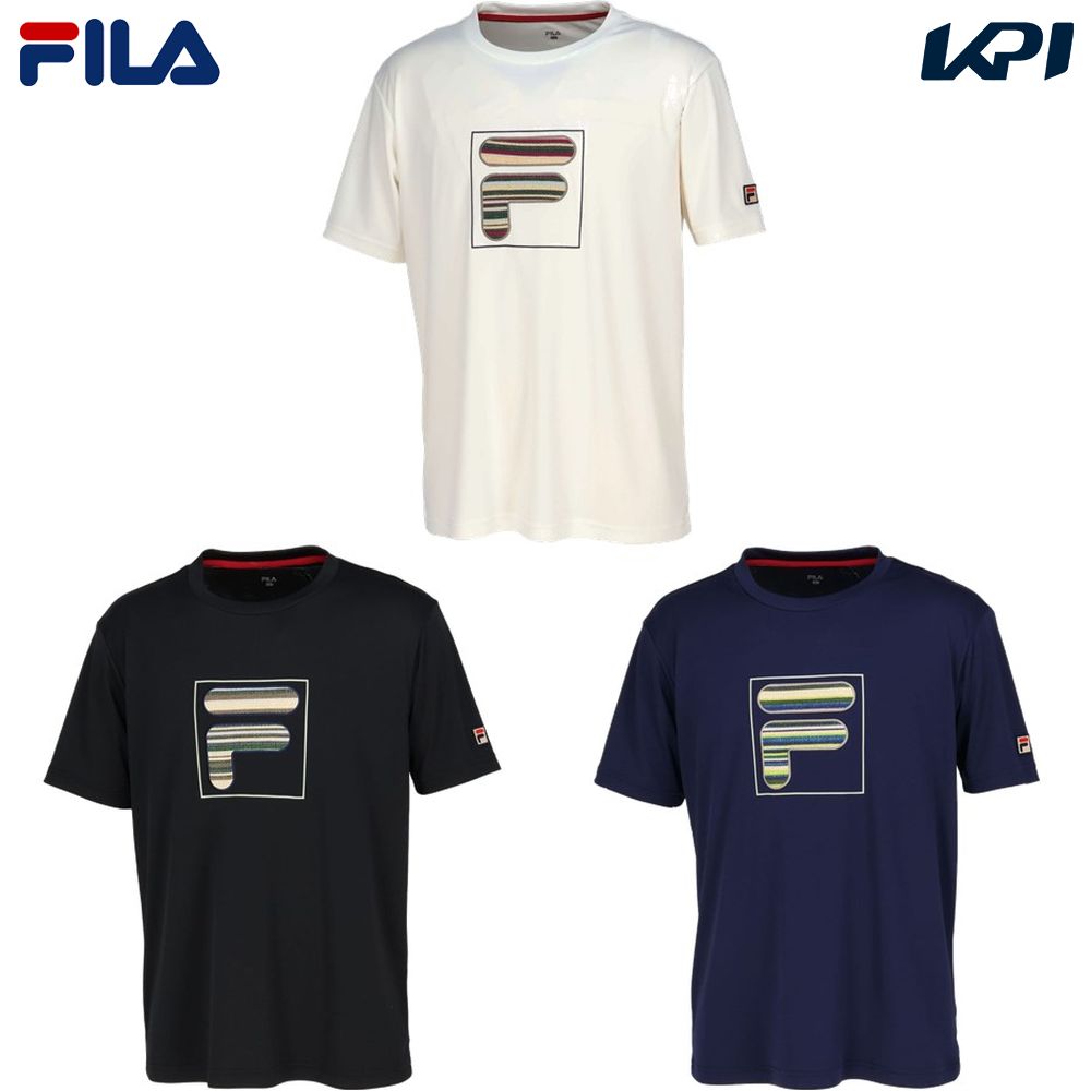 フィラ FILA テニスウェア メンズ アップリケTシャツ VM5622