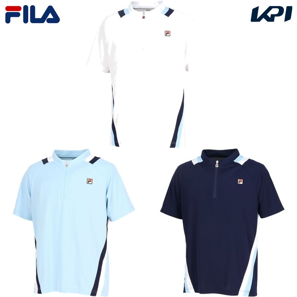 フィラ FILA テニスウェア メンズ   ゲームシャツ VM5695 2024SS