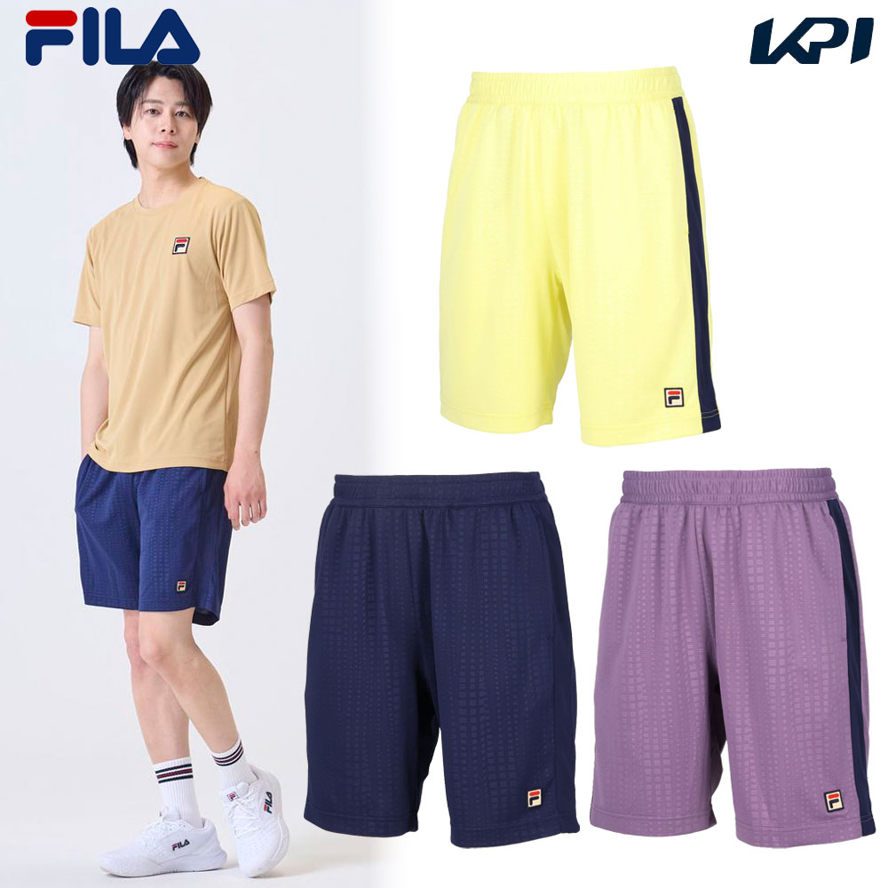 【2021フィラ FILA テニスウェア メンズ   ハーフパンツ VM5701 2024FW