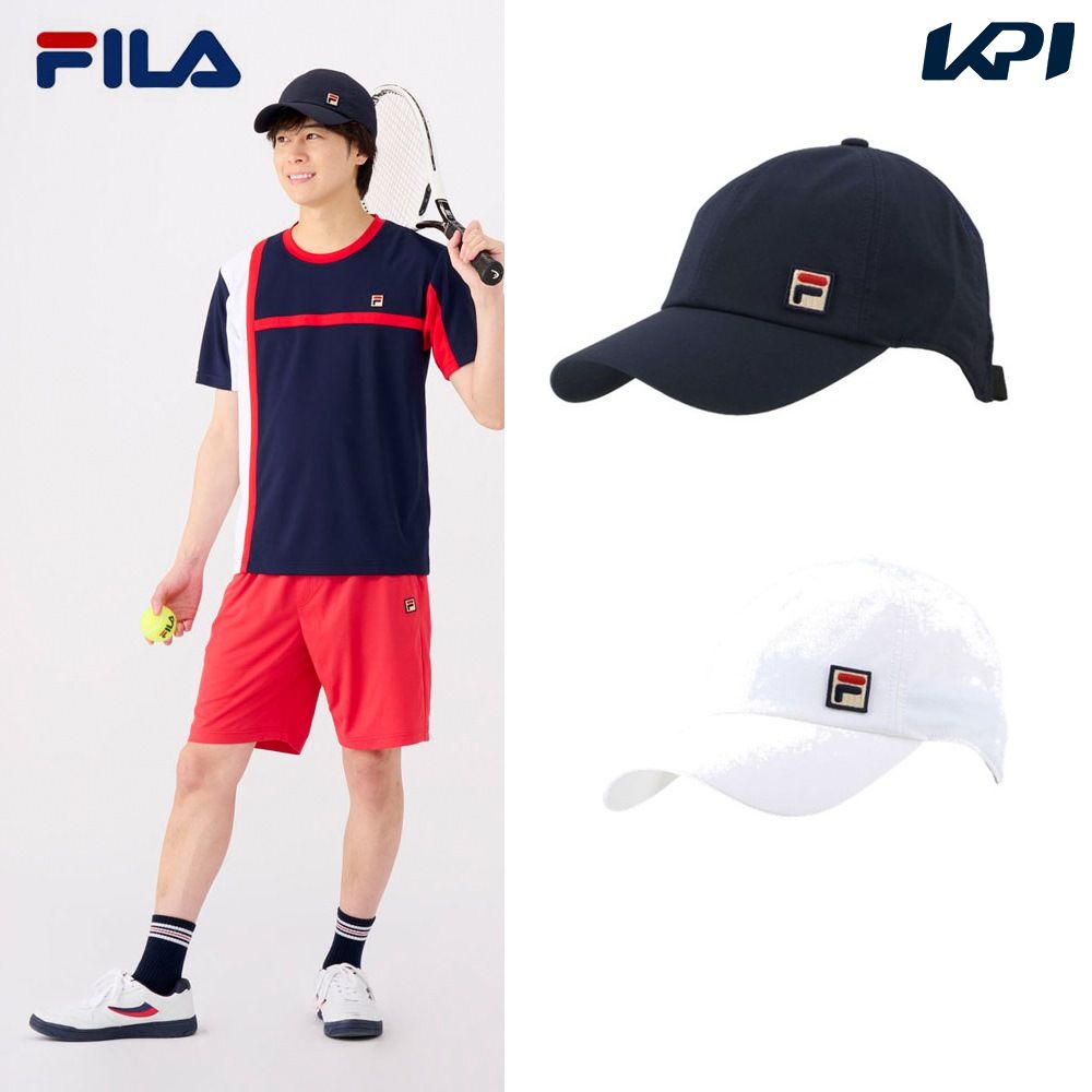 フィラ FILA テニスキャップ・バイザー ユニセックス ユニキャップ VM9748 2022SS