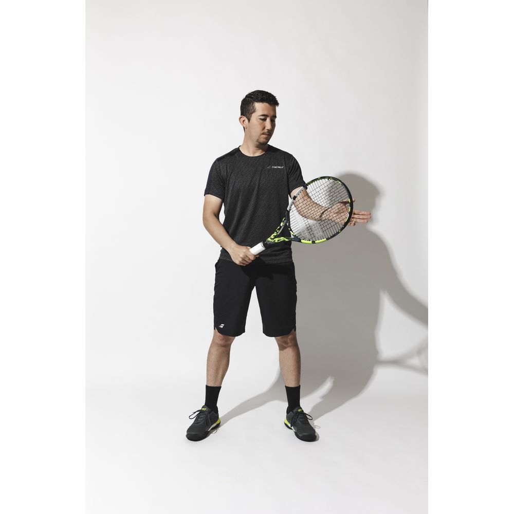 バボラ Babolat テニスウェア メンズ VS ショートスリーブシャツ BUG3301 2023SS『即日出荷』