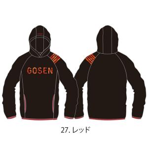 ゴーセン GOSEN テニスウェア ユニセックス プルオーバーパーカー 2022秋企画 W22A01...
