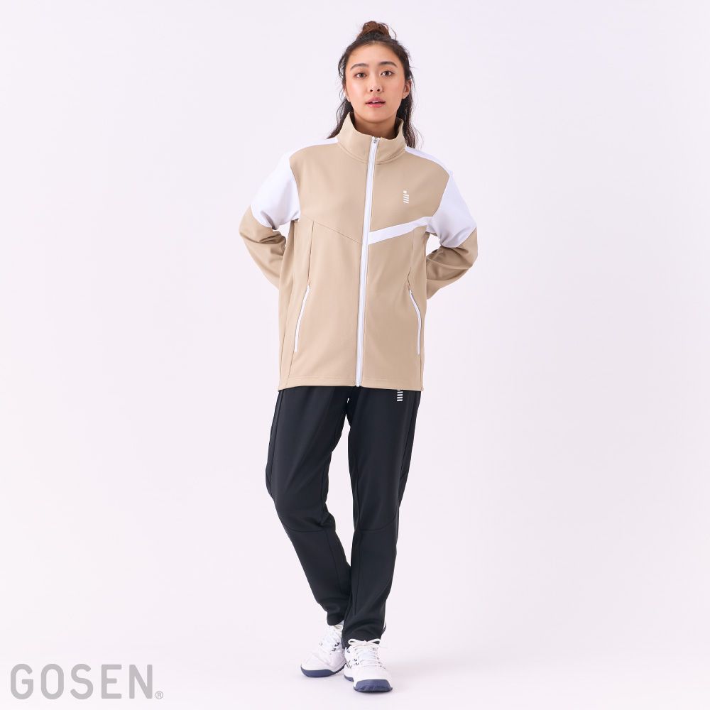 GOSEN（ゴーセン） テニスウェア ユニセックス 裏起毛ストレッチ