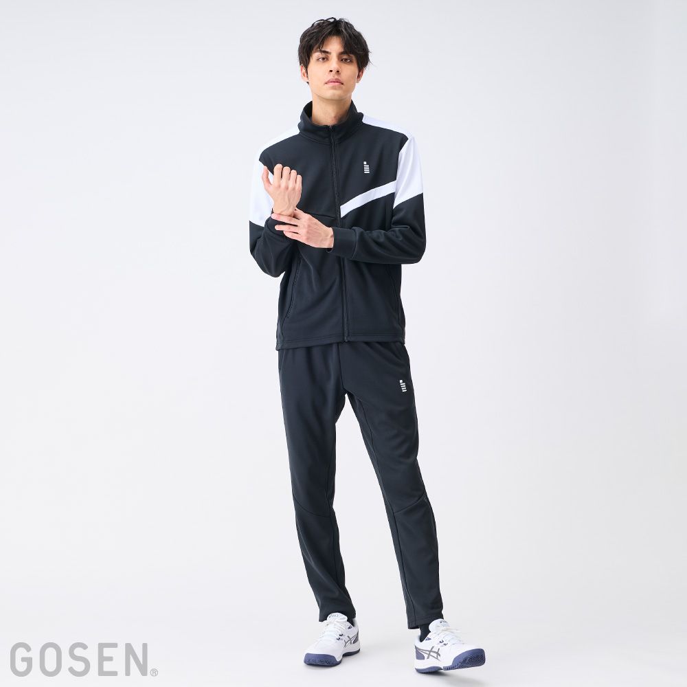 GOSEN（ゴーセン） テニスウェア ユニセックス 裏起毛ストレッチ