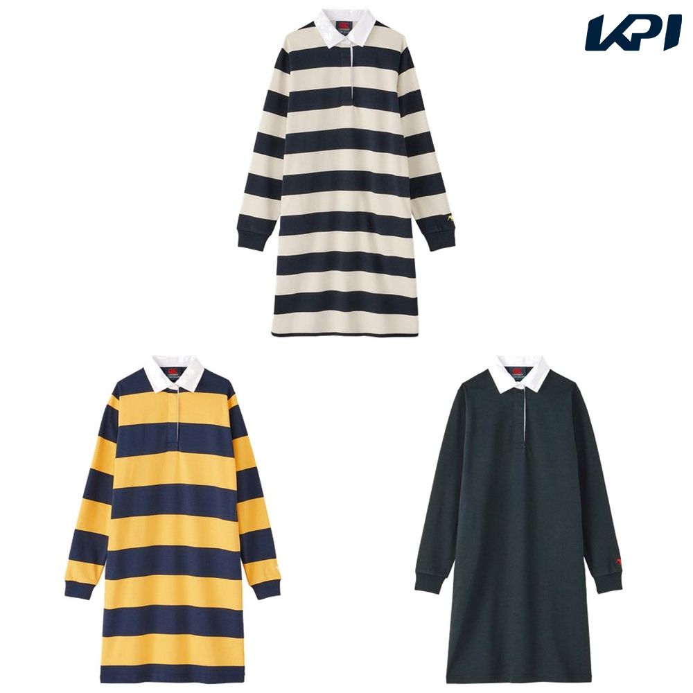 カンタベリー CANTERBURY ラグビーウェア レディース W S L/S RUGBY JERSEY ONEPIECE WA44371 2024SS :WA44371:KPI