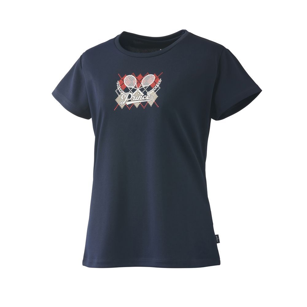 プリンス Prince テニスウェア レディース   【上下セット】Tシャツ×ラップスカート WF5078-WF5330 2025FW Prince（プリンス） テニスウェア レディース 「上下セット」Tシャツ