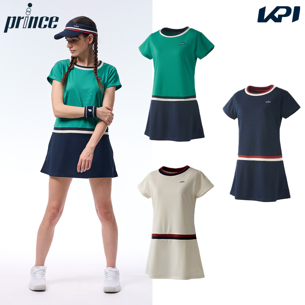 レビュー高評価の商品 Prince プリンス テニスウェア レディース ワンピース WF5410 ウェア