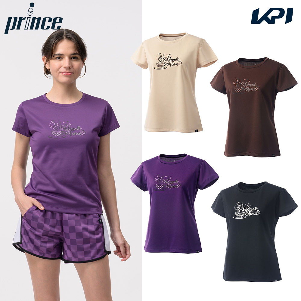 Prince（プリンス） テニスウェア レディース Tシャツ WF6042 2026FW