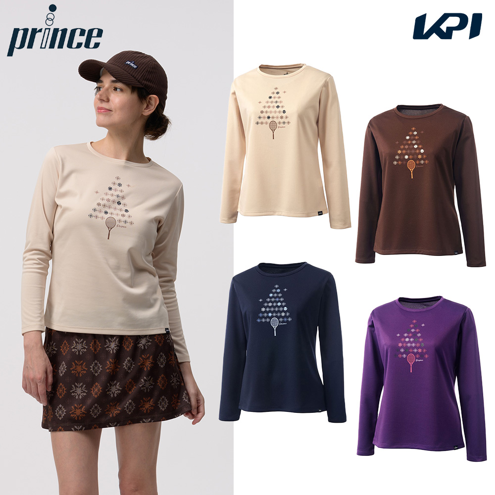Prince（プリンス） テニスウェア レディース ロングスリーブシャツ
