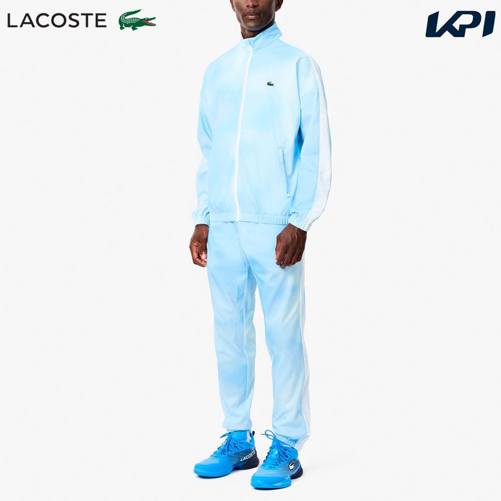 『即日出荷』「上下セット」ラコステ LACOSTE テニスウェア メンズ 『ダニール・メドベージェフ』セットアップテニストラックスーツ  WH2609-99-E7B 2024FW