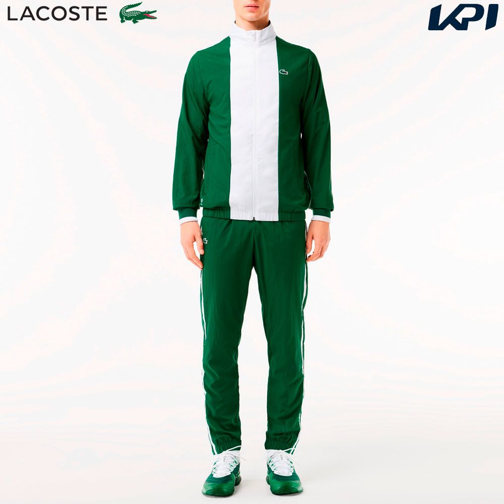 ラコステ LACOSTE テニスウェア メンズ   『ダニール・メドベージェフ』バイカラートラックスーツ WH7581-99-BTB 2024SS 『即日出荷』｜kpi