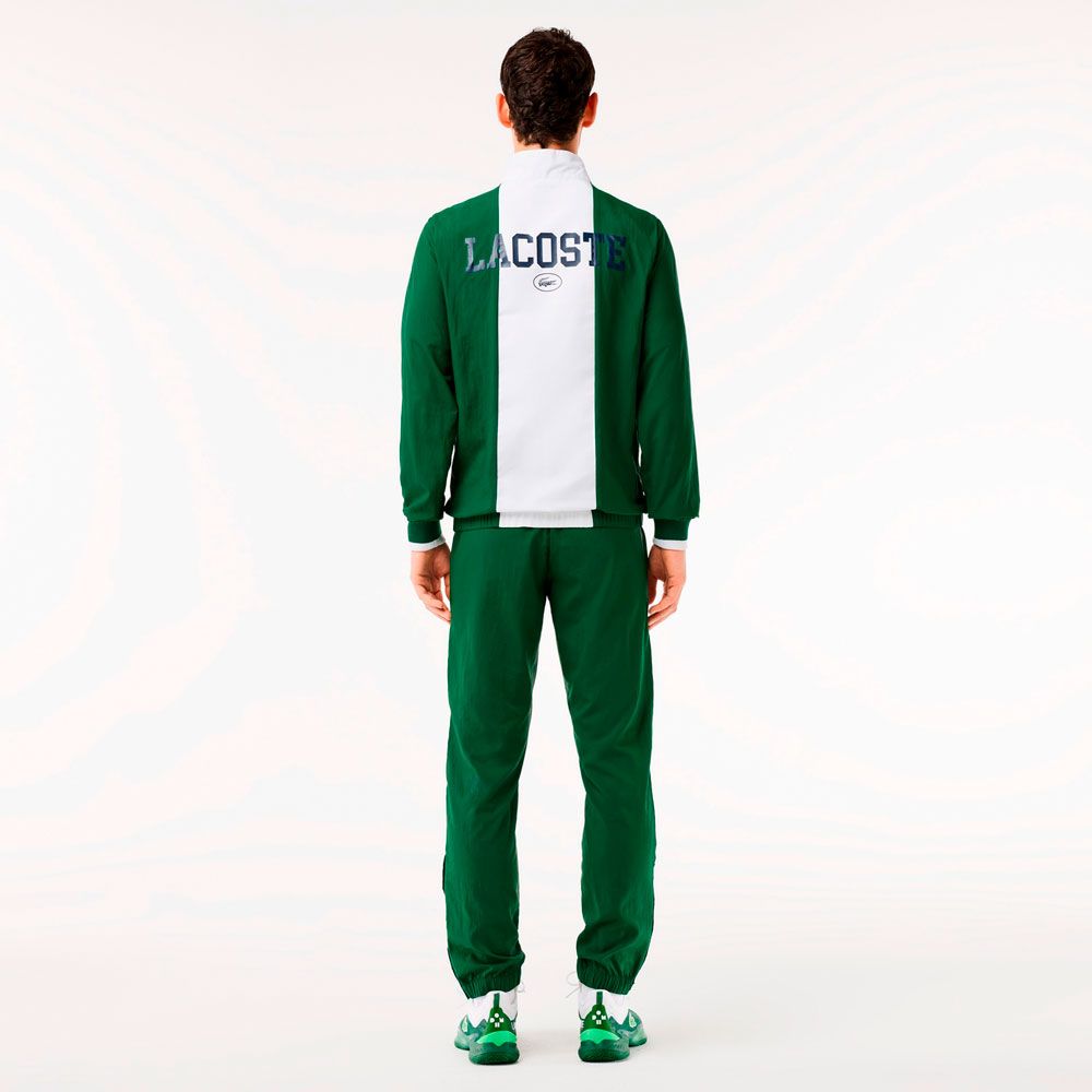 ラコステ LACOSTE テニスウェア メンズ 『ダニール・メドベージェフ』バイカラートラックスーツ WH7581-99-BTB 2024SS  『即日出荷』