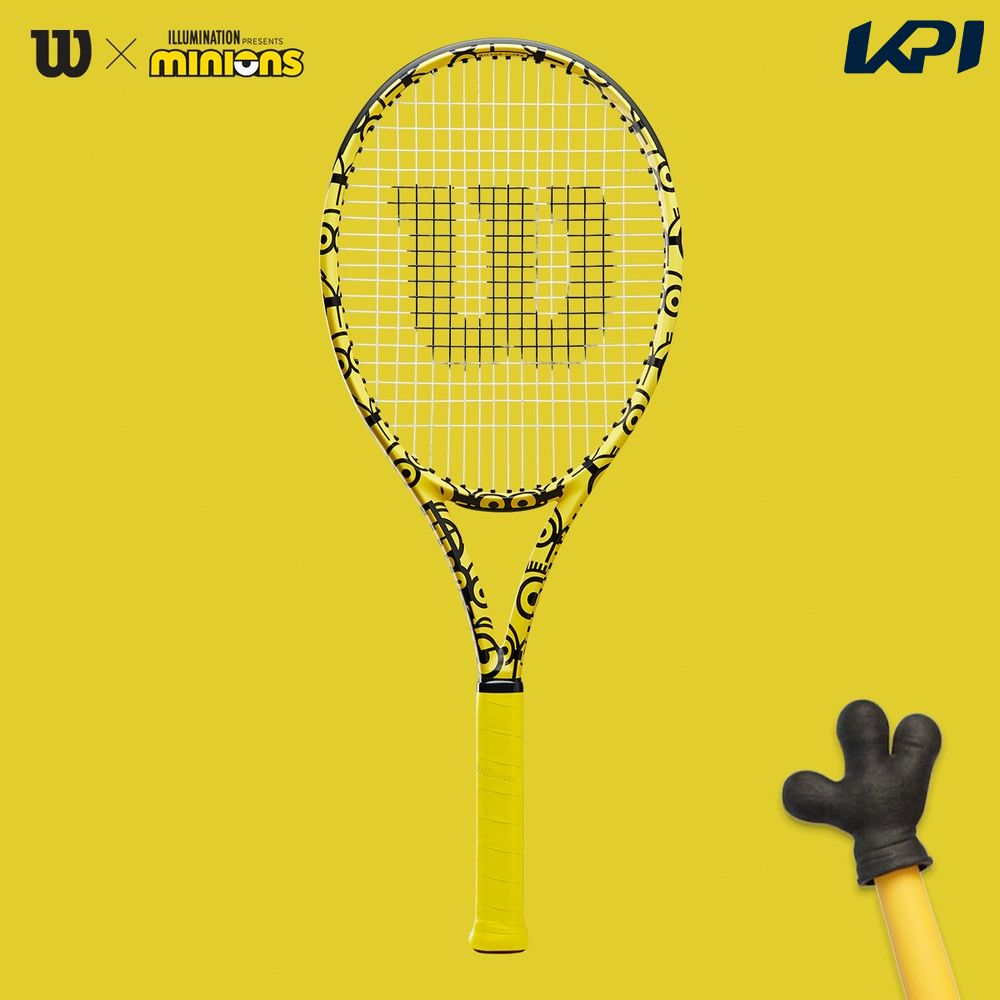 ウイルソン Wilson 硬式テニスラケット MINIONS ULTRA 100 ミニオンズ ウルトラ100 WR064811U  フレームのみ『即日出荷』「エントリーで特典プレゼント」