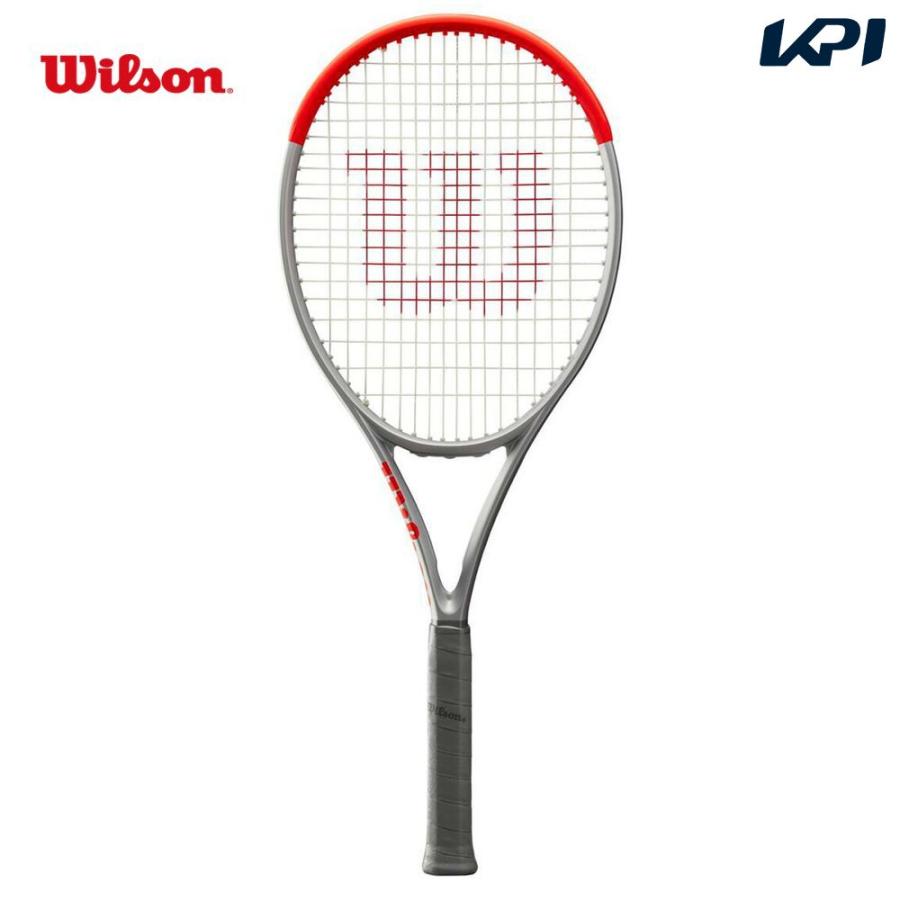 ウイルソン Wilson 硬式テニスラケット CLASH 100 PRO SILVER クラッシュ 100 プロ シルバー数量限定カラー WR077411U フレームのみ『即日出荷』｜kpi