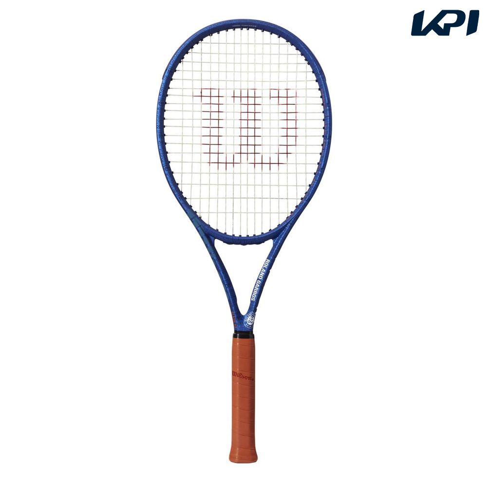 ウイルソン Wilson 硬式テニスラケット  CLASH 100 V2.0 クラッシュ100 ROLAND GARROS 2022 ローランギャロス WR089811U フレームのみ 『即日出荷』｜kpi