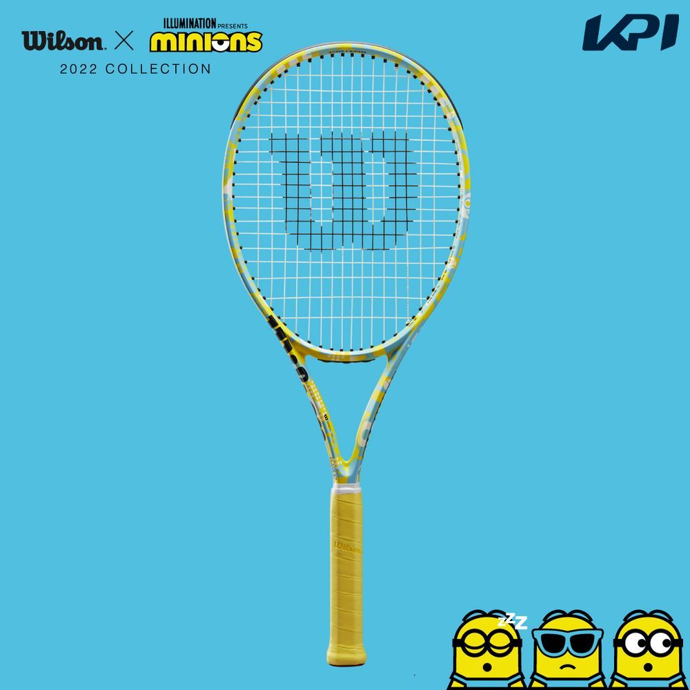 ウイルソン Wilson 硬式テニスラケット  MINIONS CLASH 100 v2.0 ミニオンズ フレームのみ WR098811U2『即日出荷』