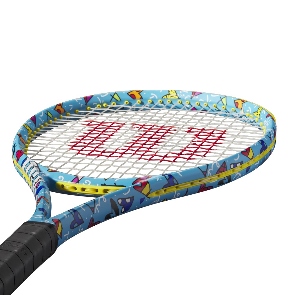 限定SALE最新作 「あす楽対応」「ガット張り上げ済み」ウイルソン Wilson テニスラケット CLASH 100 V2 BRITTO HEARTS  クラッシュ100 ロメロ・ブリットモデル WR128210F2『即日出荷』：pro sports