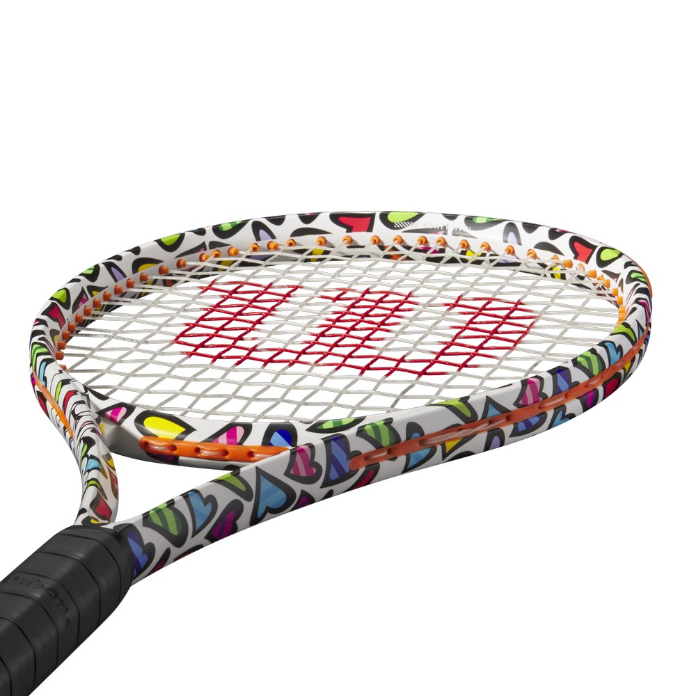 「ガット張り上げ済み」ウイルソン Wilson テニスラケット  CLASH 100L V2 BRITTO HEARTS クラッシュ100L ロメロ・ブリットモデル WR128510F2『即日出荷』｜kpi｜05