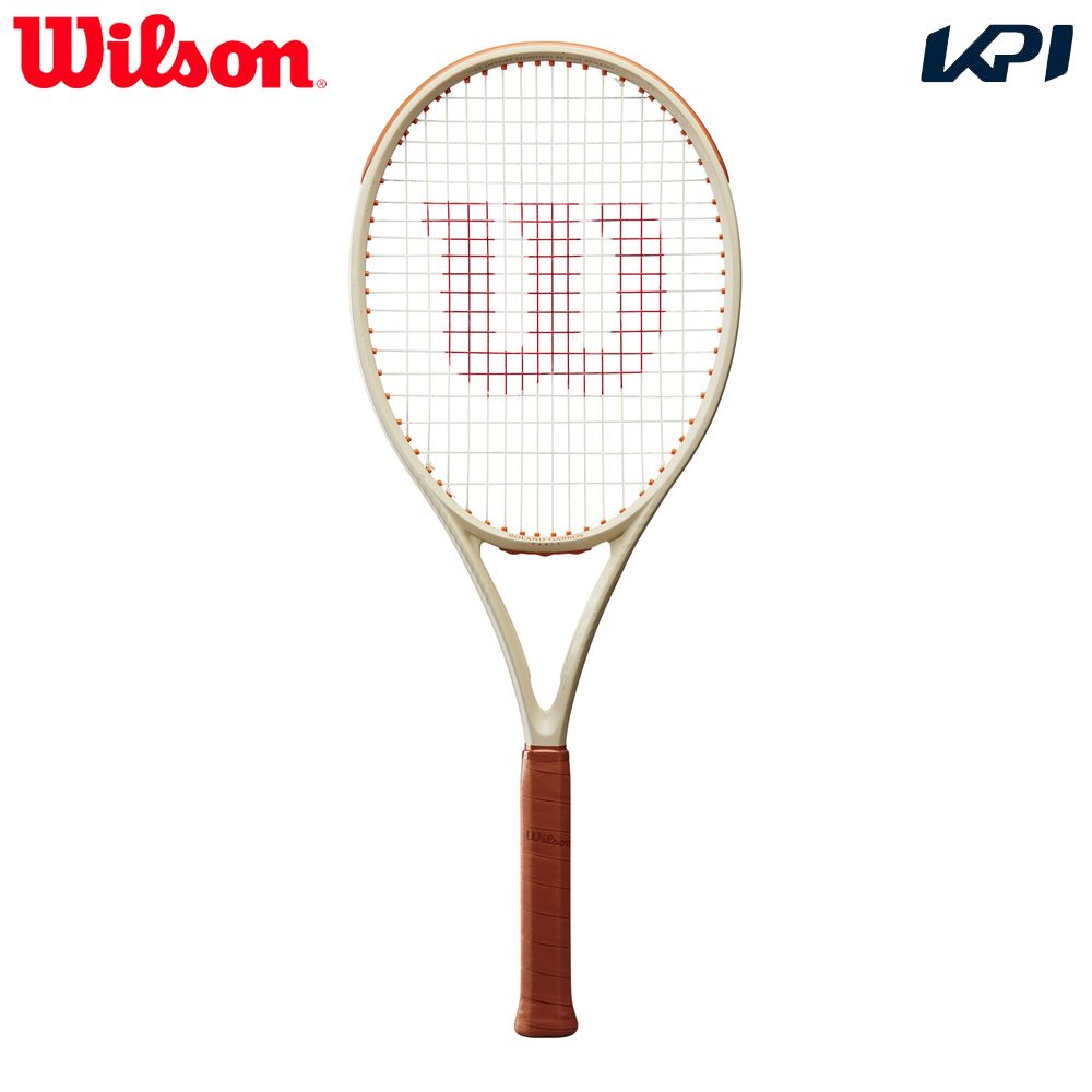 ウイルソン Wilson 硬式テニスラケット CLASH 100 V2 クラッシュ 100 RG ROLAND GARROS 2024 フレームのみ WR150711U 『即日出荷』｜kpi