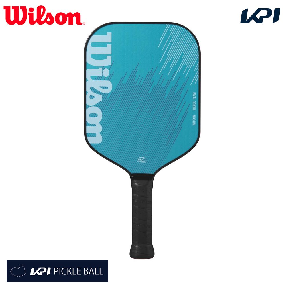 美品　Wilson BLAZE EDGELESS 13mm ピックルボールパドル FIERCE TEAM ピックルボール パドル - パープル by Wilson Japan