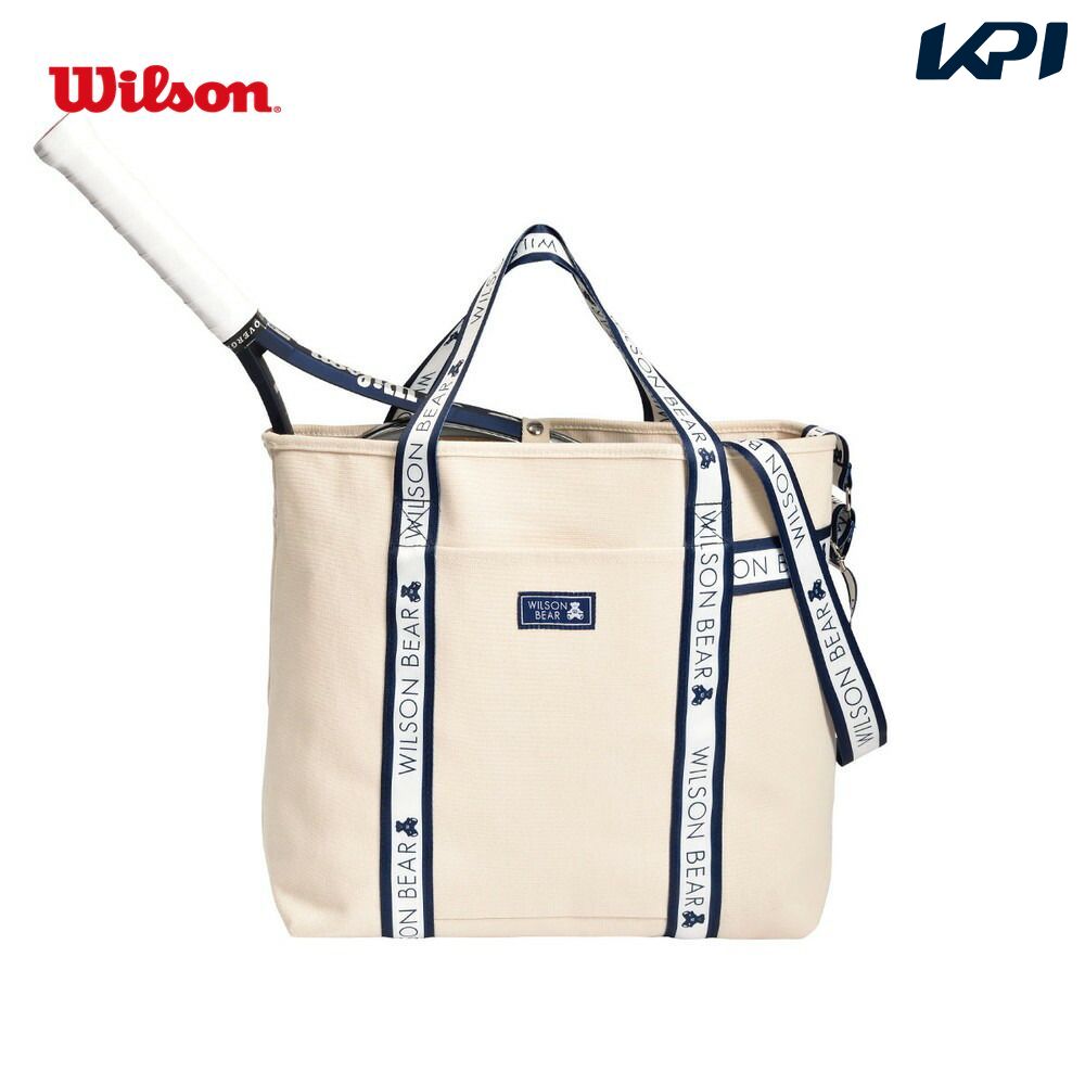 ウイルソン Wilson テニスバッグ・ケース  ONE BEAR CANVAS TOTE トートバッグ WR8015602001 『即日出荷』