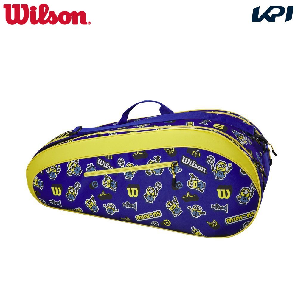 最新作 ウイルソン Wilson テニスバッグ ケース MINIONS V3.0 TEAM