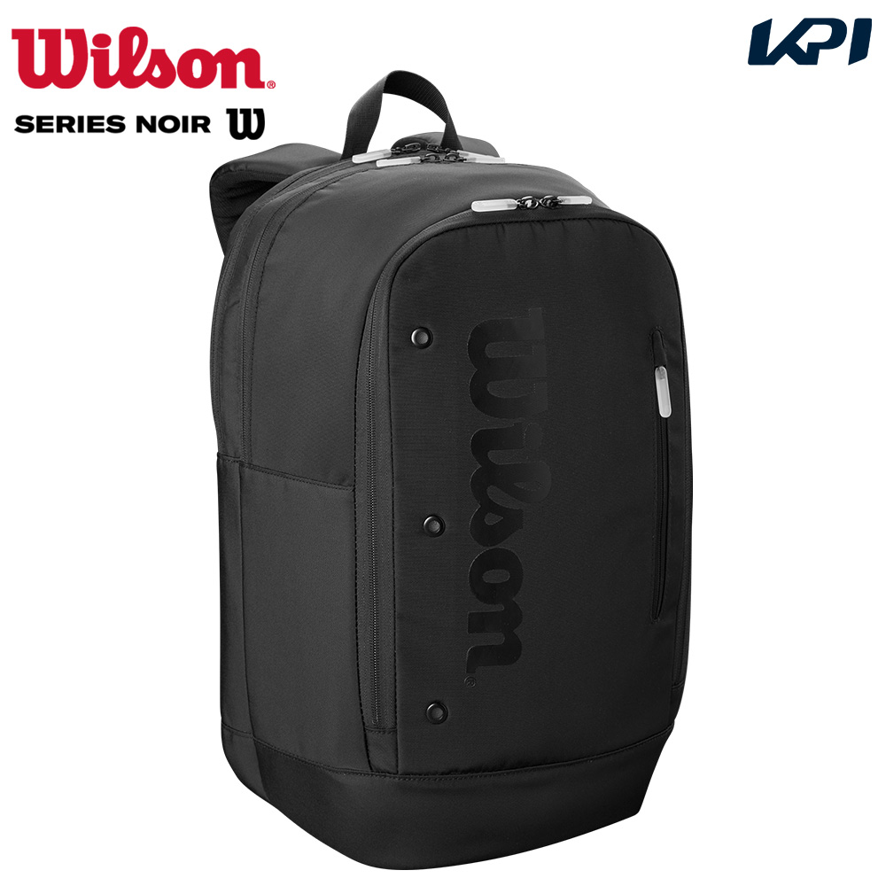 ウイルソン Wilson テニスバッグ・ケース  NOIR TOUR BACKPACK BLACK  ノワール ツアーバックパック ブラック WR8029801001『即日出荷』｜kpi