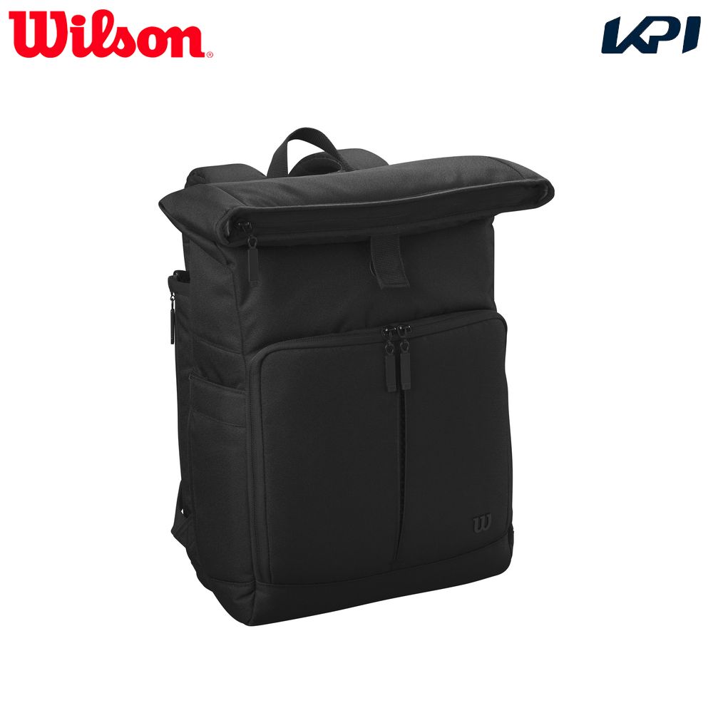 『即日出荷』ウイルソン Wilson テニスバッグ・ケース LIFESTYLE BACKPACK 2024 ライフスタイル バックパック ブラック WR8030601001