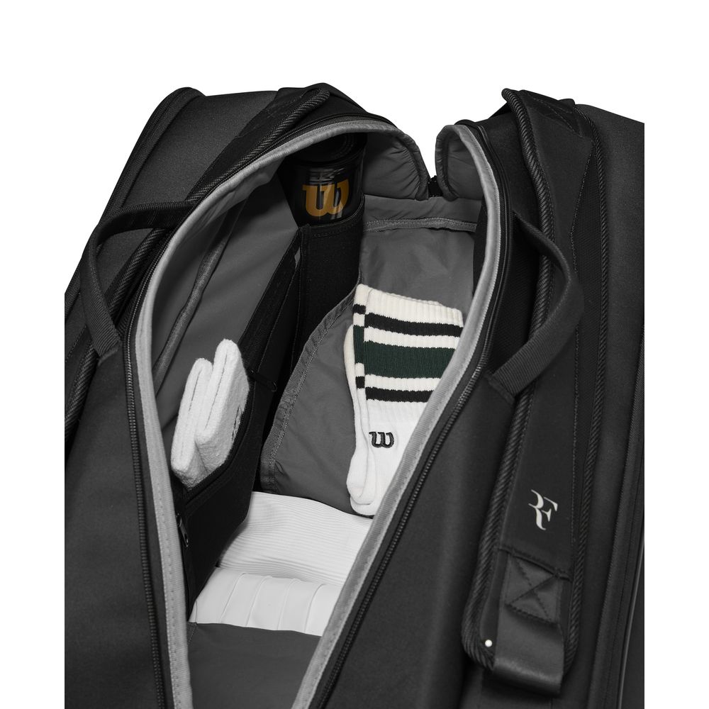 LAVER CUP ラケット・バックパック・ラケットケースの3点セット Amazon | RF TOURNAMENT RACQUET BAG LAVER CUP 2024 | Wilson