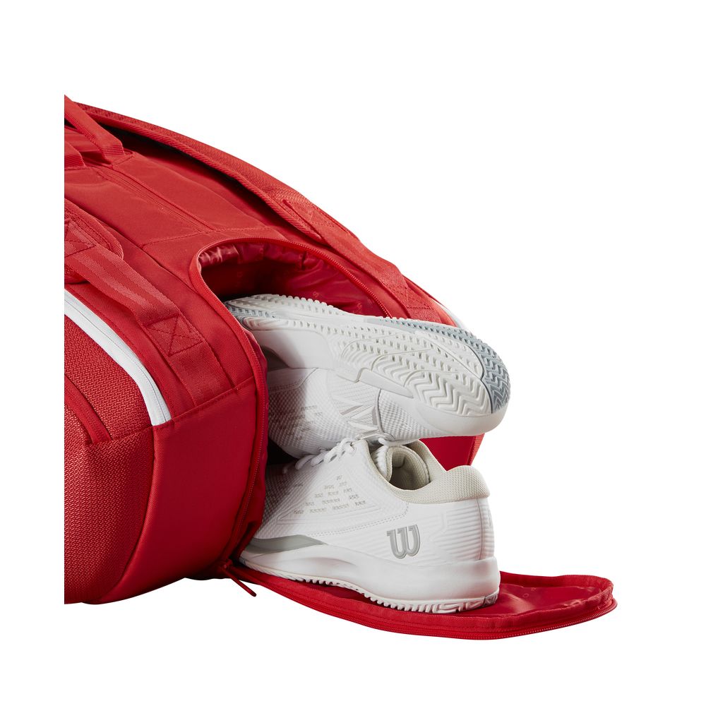 Wilson（ウイルソン） テニスバッグ・ケース SUPER TOUR RED 15PK