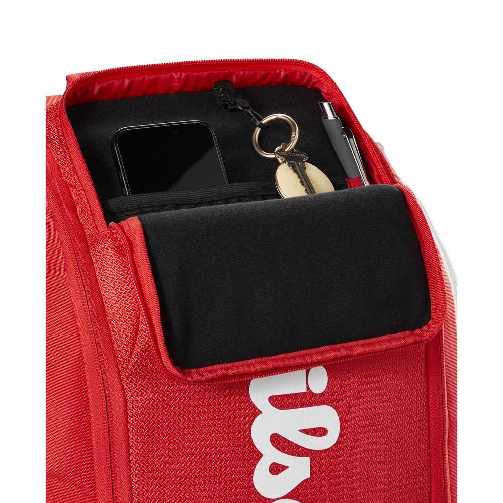 Wilson（ウイルソン） テニスバッグ・ケース SUPER TOUR RED BACKPACK
