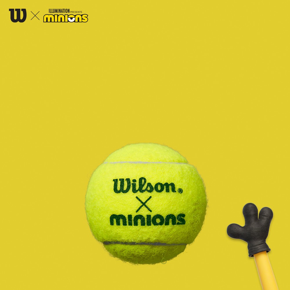 ウイルソン Wilson ジュニアテニスボール MINIONS STAGE 1 TBALL ミニオンズ ステージ1 1缶 3個入  WR8202501001 『即日出荷』