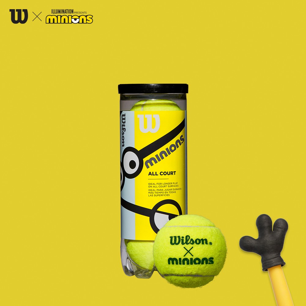 ウイルソン Wilson ジュニアテニスボール MINIONS STAGE 1 TBALL ミニオンズ ステージ1 1缶 3個入  WR8202501001 『即日出荷』｜kpi｜05