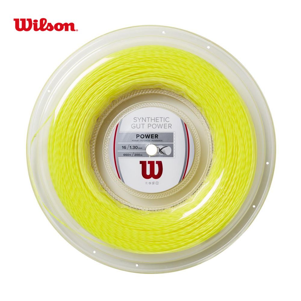 Wilson（ウイルソン） テニスガット・ストリング SYNTHETIC GUT POWER
